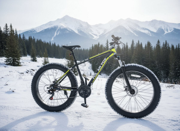 FAT Tire  bike, 26″ aluminum wheels
